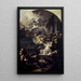 The Miracle of the Burning Men - Gabriel-François Doyen — framed artwork on a wall