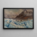 La Mer de Glace et les Grands Charmoz, Chamonix - Gabriel Lopp — framed artwork on a wall