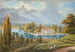 Vue de Schadau avec l'embouchure de l'Aar près de Thoune - Gabriel Lory le Jeune — artwork view