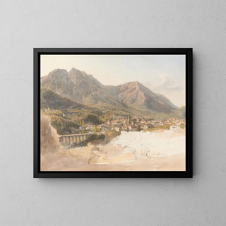 La Cava - Gabriel Lory the Younger — framed artwork on a wall