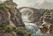 Pont sur l'Aar au passage du Grimsel - Gabriel Lory le Jeune — artwork view