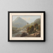 Villa - Gabriel Lory le Jeune — framed artwork on a wall