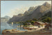 View of Flüelen in Switzerland - Gabriel Lory the Younger — artwork view