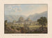 View of Sion taken from the sunset side - Gabriel Lory the Younger — artwork view