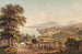 View of the city of Neuchâtel in Switzerland - Gabriel Lory the Younger — artwork view