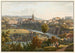 View of the city of Fribourg taken from the Palatinat promenade - Gabriel Lory the Younger — artwork view
