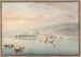 View of Lake Biel and the Steamship Union near La Neuveville - Gabriel Lory the Younger — artwork view
