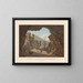 View of the exit from the Schalbet gallery on the Italian side - Gabriel Lory the Younger — framed artwork on a wall