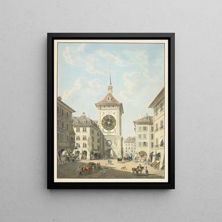 Gabriel Lory the older - Vue de la tour de la GrandeHorloge Berne.webp