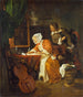 L'auteur de la lettre surpris - Gabriel Metsu — artwork view