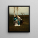 Adagio - Gabriel von Max — framed artwork on a wall