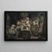 The Studio Visit - Gabriel von Max — framed artwork on a wall