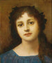 Girl with Vines in Hair - Gabriel von Max — artwork view
