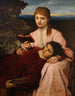 Leisure Hours - Gabriel von Max — artwork view