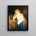 Marie-Madeleine - Gabriel von Max — framed artwork on a wall