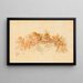 Putto - Gabriel von Max — framed artwork on a wall