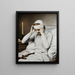 The Ecstatic Virgin Anna Katharina Emmerich - Gabriel von Max — framed artwork on a wall