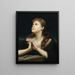 Uranie - Gabriel von Max — framed artwork on a wall