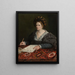 Portrait of Laura Pisani - Gabriele Cappellini — framed artwork on a wall