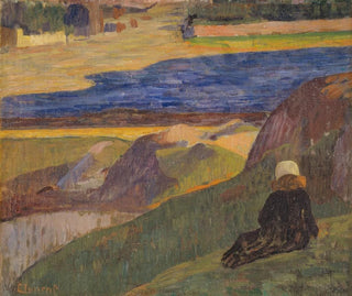 Landscape Painting of Brittany - Gad Frederik Clement — artwork view