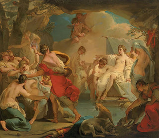 Diane and Callisto - Gaetano Gandolfi — artwork view