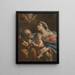 La Sainte Famille - Gaetano Gandolfi — framed artwork on a wall