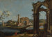 Italian scene with ruins - Gaetano Vetturali — artwork view