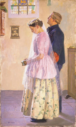 Gari Melchers - The Wedding.webp