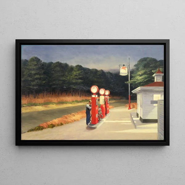Reproduction of the painting Gas Painting - Edward Hopper
