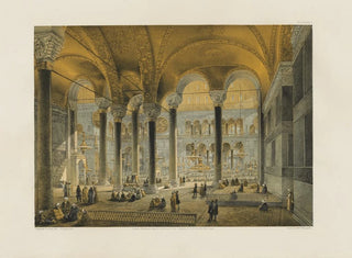 Sainte-Sophie in Constantinople, recently restored by order of His Majesty Sultan Abdul-Medjid n°6 - Gaspare Fossati — artwork view