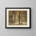 Sainte Sophie à Constantinople, récemment restaurée sur ordre de Sa Majesté le sultan Abdul Medjid n°11 - Gaspare Fossati — framed artwork on a wall
