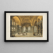 Aya Sofia Constantinople recently restored by order of S. M. the Sultan Abdülmecid Pl12 - Gaspare Fossati — framed artwork on a wall