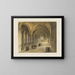 Sainte Sophie in Constantinople, recently restored by order of His Majesty Sultan Abdul-Medjid n°13 - Gaspare Fossati — framed artwork on a wall