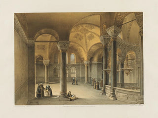 Sainte Sophie in Constantinople recently restored by order of His Majesty Sultan Abdul Medjid no.14 - Gaspare Fossati — artwork view