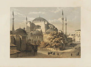 Saint Sophia in Constantinople recently restored by order of His Majesty Sultan Abdul Medjid No. 19 - Gaspare Fossati — artwork view