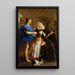 Saint Marguerite of Cortona - Gaspare Traversi — framed artwork on a wall