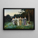 Summer Flowers Painting - Gaston Béthune — framed artwork on a wall