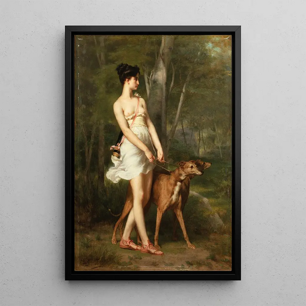 Diane - Gaston Casimir Saint-Pierre — framed artwork on a wall