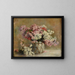 Flowers - Gaston Lecreux — framed artwork on a wall