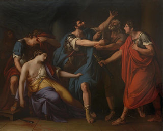 La Mort de Lucrèce - Gavin Hamilton — artwork view