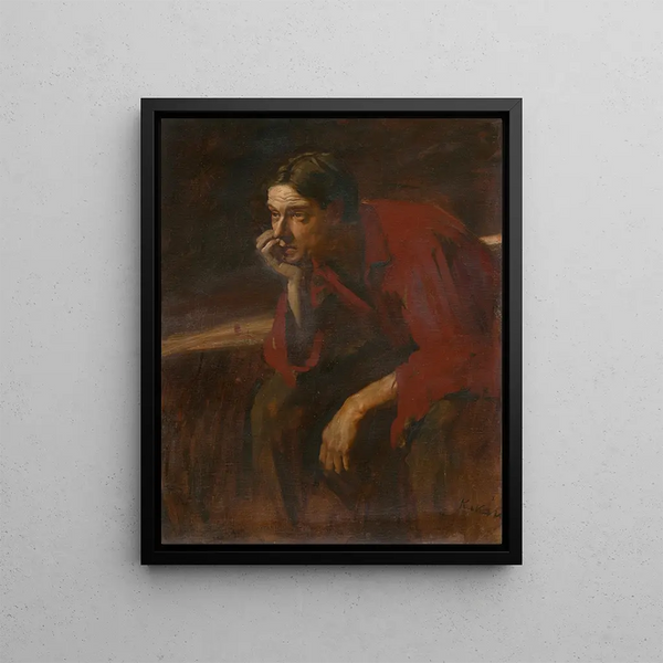 Revolutionary Painting - Gejza Kukán — framed artwork on a wall