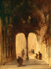 Interior of the Church - Genaro Pérez Villaamil — artwork view