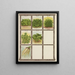 Spinach Salsify Oyster Plant - Genesee Valley Lithograph & Co.. — framed artwork on a wall