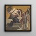 Genius of Pain - Jean-Paul Laurens — framed artwork on a wall