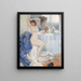 À sa toilette - Gennaro Befanio — framed artwork on a wall