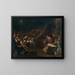 Les Astronomes - Ecole génoise — framed artwork on a wall