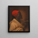 Toussaint Louverture - Geo. De Baptiste — framed artwork on a wall