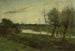 Landscape Painting with a Canal - Geo Poggenbeek — artwork view