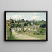 View of Dinant - Geo Poggenbeek — framed artwork on a wall