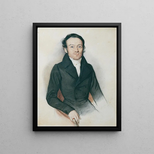 Alois Zaillner - Georg Decker — framed artwork on a wall